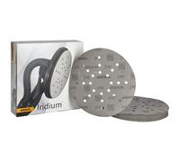 Mirka - disque abrasif auto-agrippant Iridium Ø 225 mm 24 trous | Disques abrasifs auto-agrippants 24 trous grain 240 pour ponçage précis peinture mastic bois acier matériaux minéraux