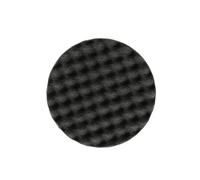 Mirka Eponge de polissage en mousse Ø150mm x 25mm / noir gaufré/pour la finition et le polissage/pour les polis Polarshine / 1-Pack