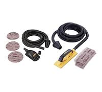 Mirka Handy Starter-Kit pour ponceuse à main I Kit de blocs de ponçage avec aspiration, tuyau d'aspiration & Roundy Kit Bloc à main avec aspiration/Bloc de ponçage avec Velcro y compris 4m