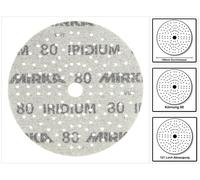 Mirka IRIDIUM Disques abrasifs Grip 150mm K80, 100pcs ( 246CH09980 )