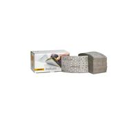Mirka Iridium Papier abrasif Premium 81x133mm autoagrippant 54 trous, grain 320, 100 pces/Pour poncer la peinture, le mastic, l'apprêt, le bois, l'acier, les matériaux minéraux, le plastique