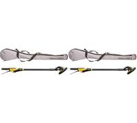 Mirka LEROS Ponceuse excentrique, Ponceuse pour murs et plafonds avec flexibilité de la tête de ponçage de 180° (Ø 225 mm) et sac de transport, Ponceuse pour grandes surfaces, 4000-8000 t/mn
