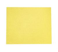 Mirka Lot de 25 feuilles abrasives jaunes - 230 x 280 mm - P60 - Pour poncer le bois dur, le bois tendre, la peinture, le plastique