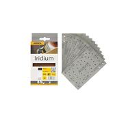 Mirka Papier abrasif auto-agrippant Iridium 81x133 mm 54 trous grain 120