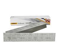 Mirka Iridium Papier abrasif Premium 70x400mm et 70x198mm / autoagrippant/grain 150/50 pces/Pour poncer la peinture, le mastic, l'apprêt