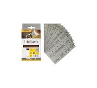 Mirka Papier abrasif Iridium auto-agrippant 81x133 mm 54 trous grain 80