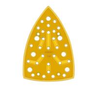 MIRKA Plateau de ponçage triangulaire Net 100x152x152 mm 32 trous Medium - 8292663011