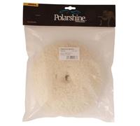 MIRKA Polarshine Tampons de polissage Ø 180 mm Tampon en peau d'agneau noué (1 par paquet) (1 pièce)