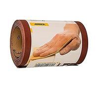 Mirka Red Rouleau de papier abrasif 115mm x 5m / grain P60 / 1 rouleau/Pour le ponçage du bois, du métal et du plastique