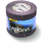 MIRKA Rouleau abrasif Abranet Ace, 115 mm x 10 m, grain P120, structure en nid d'abeille, adhésif (1 pièce)