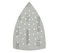 Mirka Triangle abrasif Iridium auto-agrippant 100x152 mm 36 trous grain 120