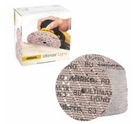 Mirka Ultimax Ligno Ø 125mm Disques abrasifs autoagrippant Multifit/grain 80/100 pièces/Multi-trous/pour poncer les surfaces en bois