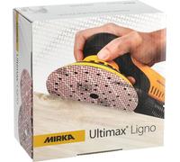 Mirka Ultimax Ligno Ø 150 mm Disques abrasifs Multifit auto-agrippants, grain 400, 100 pièces