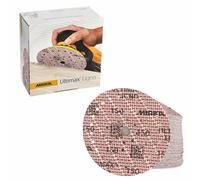 Mirka Ultimax Ligno Ø 150mm Disques abrasifs autoagrippant Multifit/grain 150/100 pièces/multi-trous/pour poncer les surfaces en bois