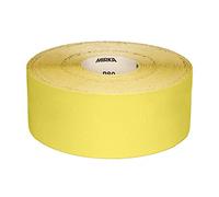 Mirka Yellow Papier abrasif rouleau / 150mm x 50m / P120 /Ponçage de bois dur, bois tendre, peinture, mastic, plastique / 1 rouleau