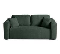 Bestmobilier Canapé droit Miro 2 places - Vert