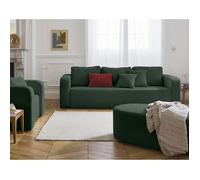 Bestmobilier Canapé convertible Miro - Vert