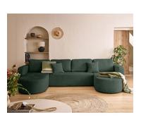 Bestmobilier canapé panoramique Miro - Vert