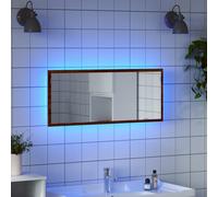 Miroir à LED de Salle de Bain Maquillage Cosmétique Toilette Intérieur vidaXL