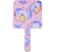 Miroir à Main Compact Fleur pour Maquillage et Retouches Quotidiennes