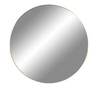 Miroir acier, aspect laiton House Nordic Jersey Argenté 100 cm