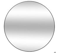 Miroir ""Alice"" en bois & métal D110cm noir - Atmosphera Créateur d'intérieur