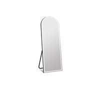 Miroir arche sur pied à leds - L. 60 x H.150 cm - Noir - DAELYA
