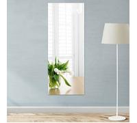 Miroir autocollant mural - DEMA - Dimensions 40x122 cm - Flexible et sans cadre - Acrylique incassable