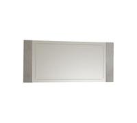 AltoBuy Brise - Miroir avec Contour Finition Béton Laqué