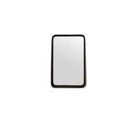 Miroir avec étagère 35x55 cm acier noir vieilli Pejo