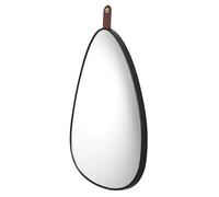 Miroir Avec Lanière Chicago 60cm Noir