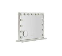 Paris prix Miroir mural LED Hollywood - Blanc