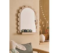 Miroir avec tablette FESTON beige TU