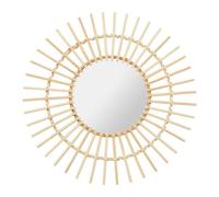 Miroir bambou soleil