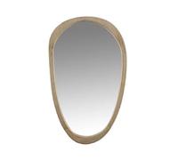 Miroir bords irréguliers 51x83 cm en manguier naturel