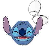 ARTESANÍA CERDÁ Miroir compact Stitch Disney Double objectif Coque tête 3D Fermeture ferme