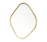 Miroir contour déco doré losange