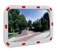 Miroir convexe rectangle avec réflecteurs 40x60 Miroir Sortie De Garage vidaXL