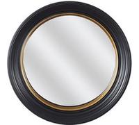Miroir Convexe Rond Noir et Or Ø40,5cm - HUBBLE - ALTOBUY Noir