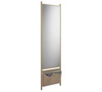Miroir corps complet burgbad Mya, largeur : 530mm, SFKI053F3191, Couleur: Chêne Nature