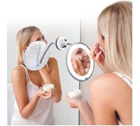 Cosmetic club Miroir lumineux grossissant Beauty - Blanc