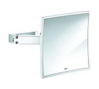 Grohe Selection Cube miroir cosmétique 22.3x22.3 cm carré chrome 40808000