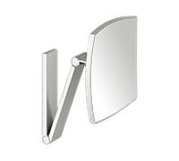KEUCO iLook_move miroir cosmétique 17613210000 carré, grossissement 5x, modèle mural, finition inox