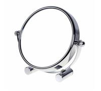 Miroir cosmétique miroir de table 6 pouces, rotatif à 360°, miroir sur pied, Normal et grossissement 10x
