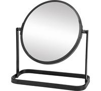 Kleine Wolke Framework miroir cosmétique 17.5x19.5 cm arrondi noir 8042926886