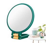 Miroir D'agrandissement 30x - Miroir Double Face | Miroir De Table Avec Support | Miroir De Table Double Côté Rond Pliable | Outil De Maquillage De Précision | Verre De Voyage D'agrandissement Pour