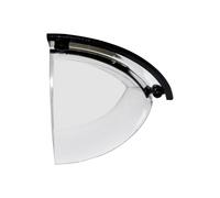 Miroir de circulation convexe - Construction à grand angle en acrylique, miroir de sécurité haute visibilité pour garage, extérieur, intérieur, bureau, parking ou magasin, pour L