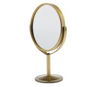 Miroir De Cosmétique Rotatif À Grossissement De 360 °, Pivotant Des Deux Côtés, 3 Pouces, Support De Maquillage, Miroir De Table