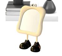 Miroir de design dessin animé accessoires de beauté | Miroir décoratif pour chambre à coucher, dortoir, table quotidienne, salle de bain, femme, mère, adolescente
