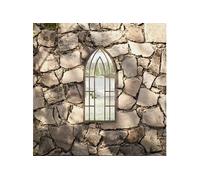 vidaXL Miroir jardin Sable 70x30 cm
